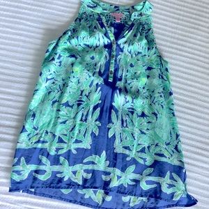 Lilly Pulitzer high neck tank top